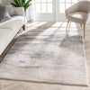 Norman Abstract Distressed Ivory Vintage Rug