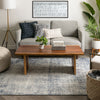 Atri Modern Distressed Abstract Beige Kilim-Style 5'3" x 7'3" Rug