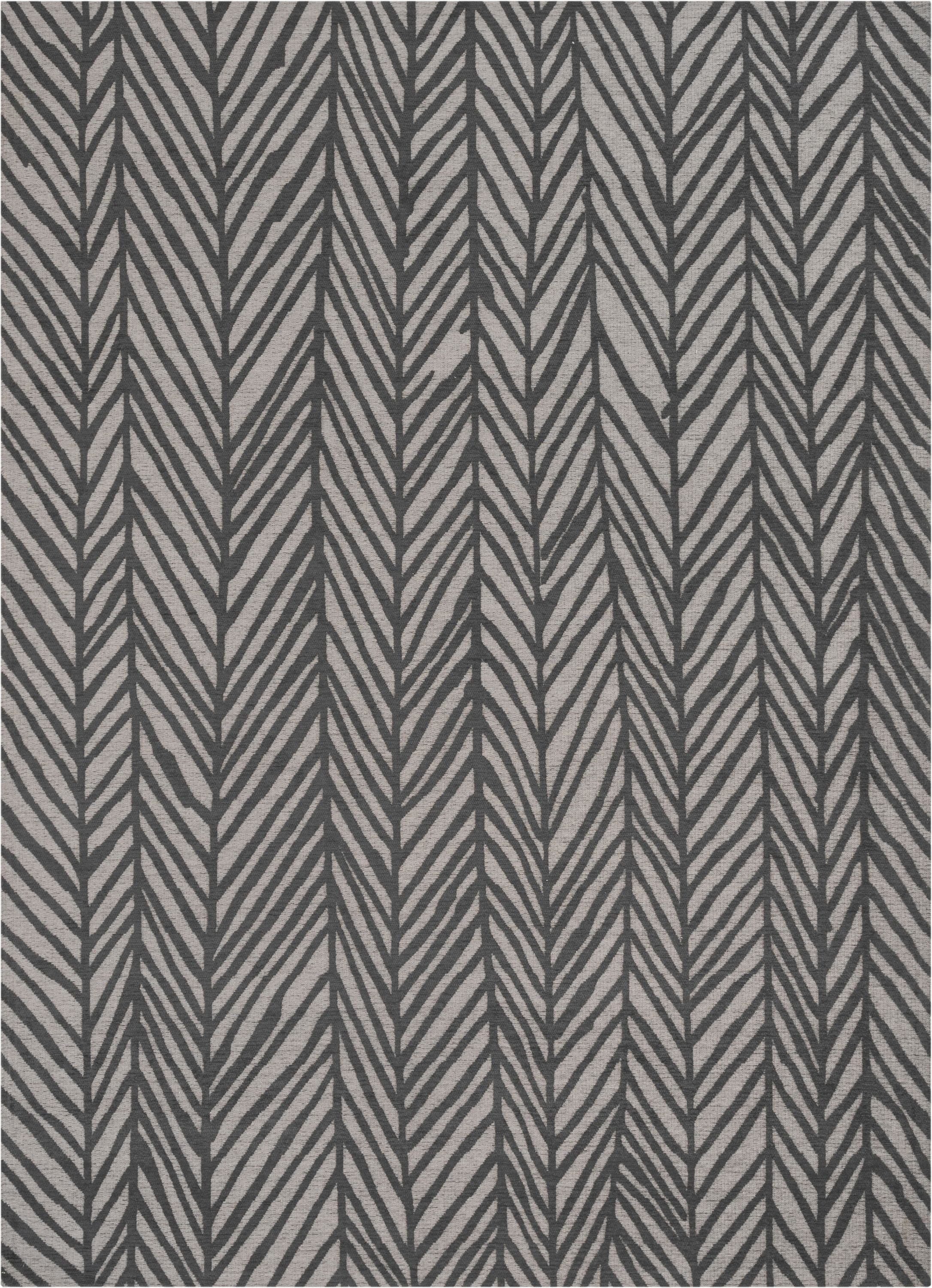 Rimini Contemporary Geometric Black 5'3" x 7'3" Rug