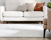 Winona Honeycomb Hexagon Pattern Shag Ivory 3D Textured Rug