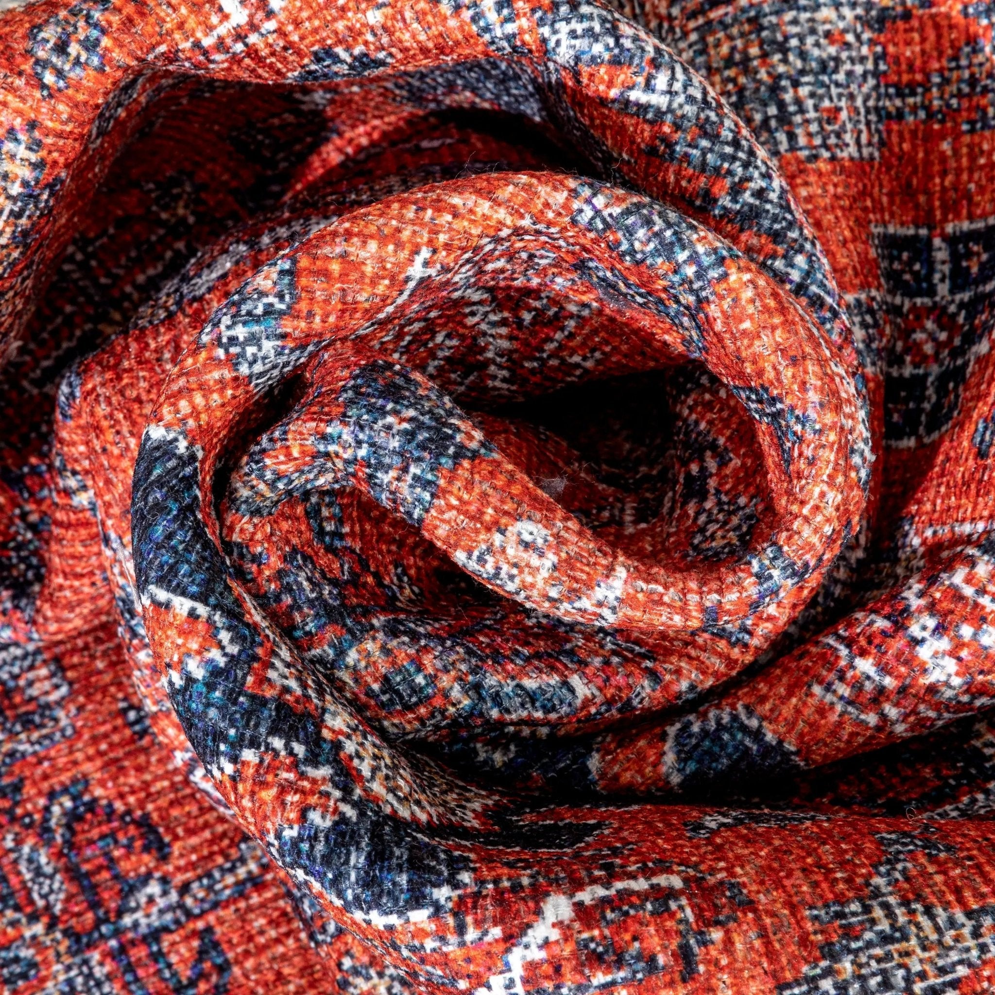 Daliah Machine Washable Vintage Persian Oriental Red Flat-Weave Rug Well Woven