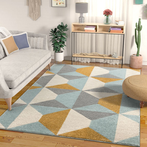 Zeke Gold Mid-Century Modern Rug