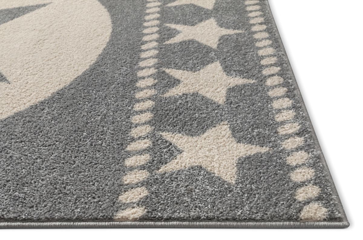 Sparrow Grey Modern Novelty 5'3" x 7'3" Rug