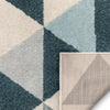 Alvin Dark Blue Mid-Century Modern Rug