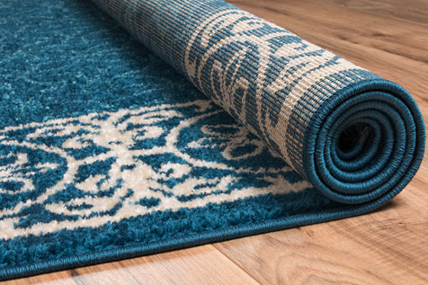 Gabby Blue Modern Rug 7'10" x 9'10"