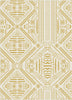 Linden Modern Stripes Indoor/Outdoor Yellow Flat-Weave Rug
