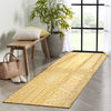 Khalo Tribal Indoor/Outdoor Yellow Flat-Weave Rug