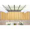 Stria Modern Stripes Indoor/Outdoor Yellow Flat-Weave Rug