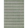 Stria Modern Stripes Indoor/Outdoor Green Flat-Weave Rug