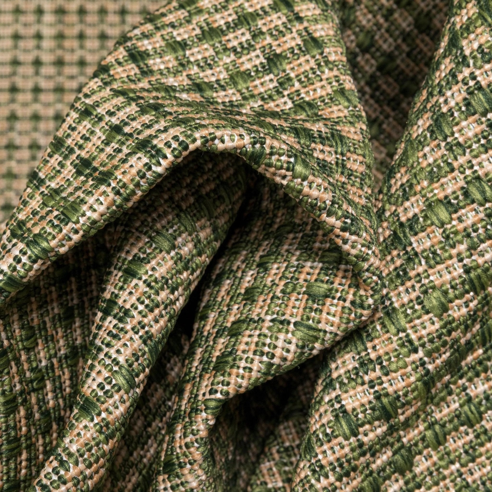 Odin Solid & Striped Border Indoor Outdoor Green Flatweave Rug Well Woven