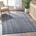 Aoife Blue Modern Geometric Rug