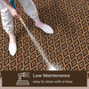 Sienna Moroccan Trellis Pattern Natural Indoor Outdoor Rug