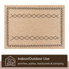 Posie Tribal Moroccan Pattern Natural Indoor Outdoor Rug