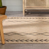 Posie Tribal Moroccan Pattern Natural Indoor Outdoor Rug