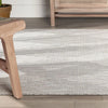 Kai Modern Chevron Pattern Grey Flat-Weave Indoor/Outdoor Rug