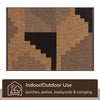 Sable Tribal Southwestern Pattern Grey Indoor Outdoor Rug