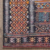 Murcia Machine Washable Tribal Ethnic Vintage Red Flat-Weave Rug