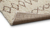 Parley Natural Modern Moroccan Shag Rug By Chill Rugs 3'11" x 5'3"