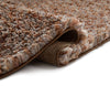 Plain Multi Beige Modern Solid Shag Rug