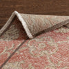 Silah Red & Beige Persian Geometric Lattice Pattern One-of-a-Kind Handmade Wool Area Rug 2'7" x 11'2" Runner