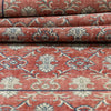 Berliana Red & Navy Blue Persian Geometric Lattice Pattern One-of-a-Kind Handmade Wool Area Rug 2'7" x 10'8" Runner