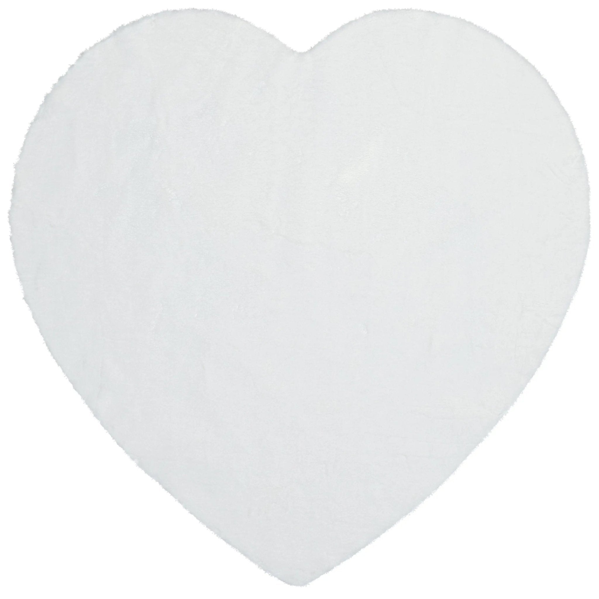 Crest Modern Glam Faux Fur Plush White Shag Rug Well Woven