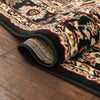 Nima Traditional Medallion Persian Black Rug