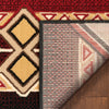 Dakota Tribal Aztec Southwestern Red Rug