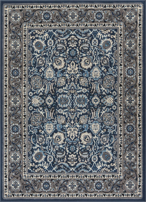 Tabriz Blue Traditional Rug