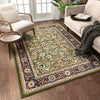 Tabriz Traditional Green Rug
