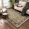 Tabriz Traditional Green Rug