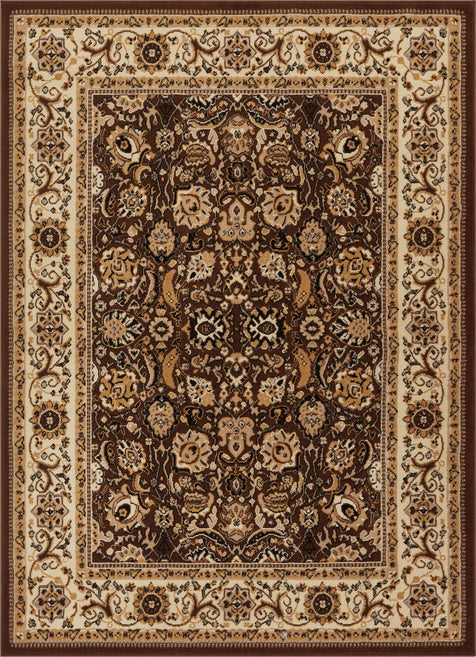 Tabriz Brown Traditional Rug