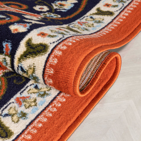 Tabriz Traditional Terracotta Rug