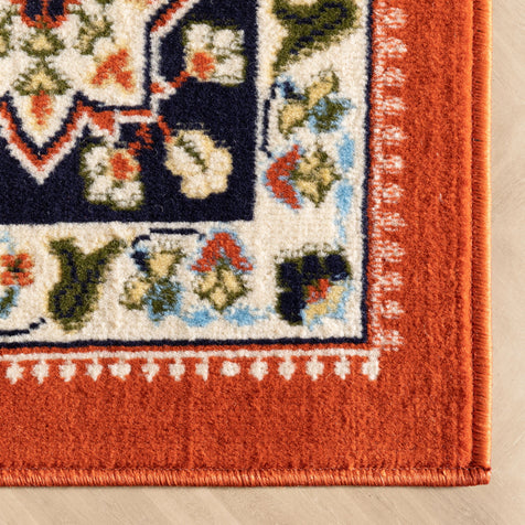 Tabriz Traditional Terracotta Rug