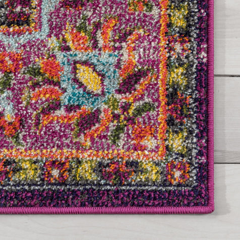 Payson Bohemian Oriental Persian Purple Rug