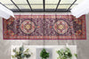 Payson Bohemian Oriental Persian Purple Rug