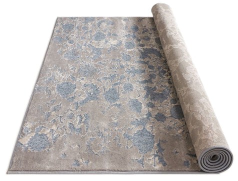 Nora Blue Modern Vintage Rug