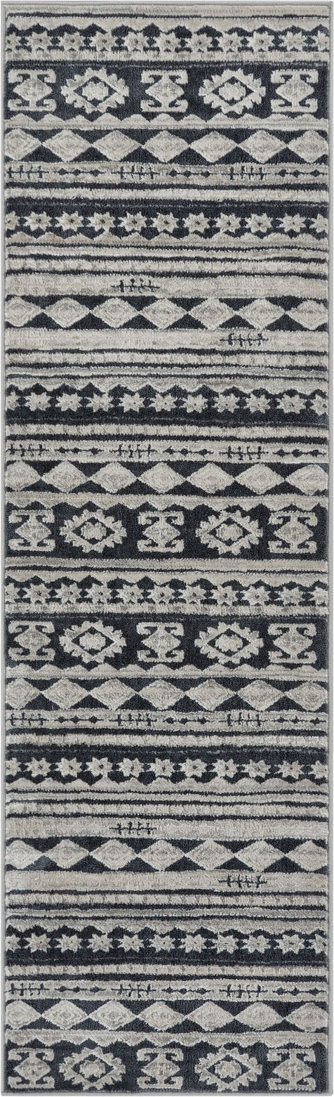 Kanab Dark Grey Modern Rug