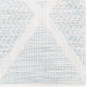 Arto Modern Geometric Blue Flatweave Rug