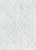 Arto Modern Geometric Blue Flatweave Rug