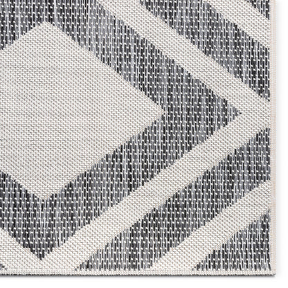 Brito Modern Bold Grey Flatweave 7'10" x 10'6" Rug