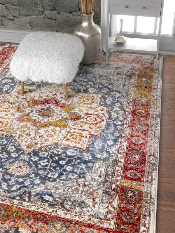 Inspiration Multi Vintage  3'11" x 5'3" Rug