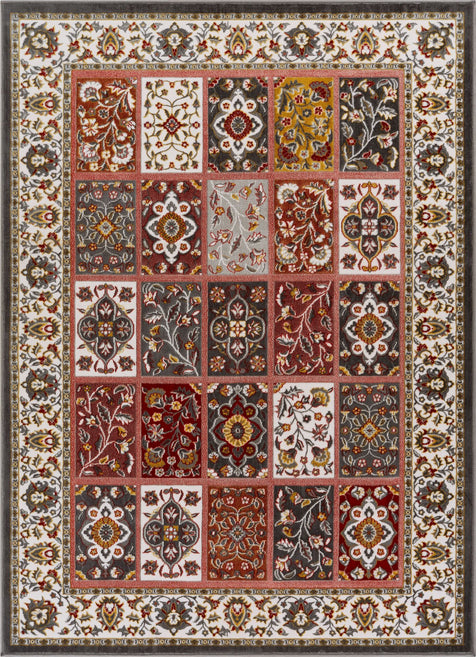 Ornamental Multi Traditional Rug