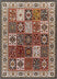 Ornamental Multi Traditional Rug