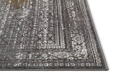 Dramatic Gold Vintage Rug