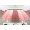 Chroma Glam Solid Ultra Soft Light Pink Multi-Textured Shimmer Pile Shag Rug