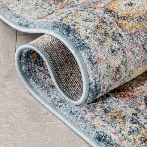 Matlock Bohemian Eclectic Persian Blue Rug