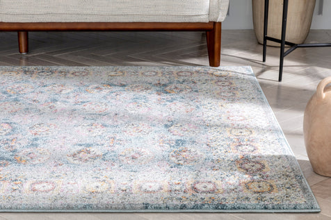 Matlock Bohemian Eclectic Persian Blue Rug