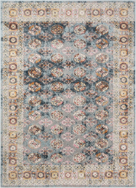 Matlock Bohemian Eclectic Persian Blue Rug