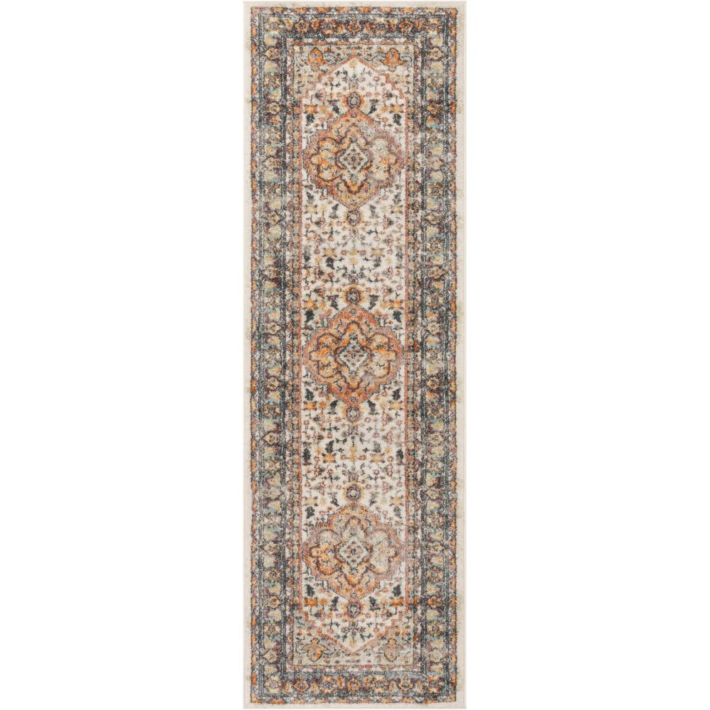 Carno Bohemian Eclectic Persian Beige Rug